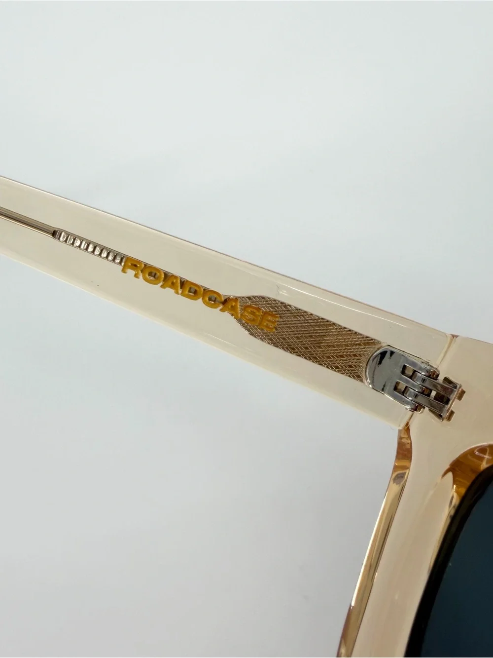 STRATA Roadcage Clear Acetate Sunglasses